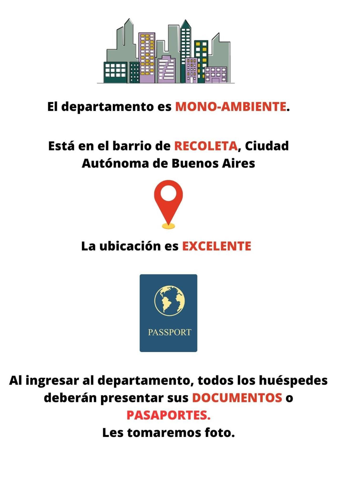 Ferienwohnung Libertad Recoleta -Ubicacion Estrategica- Buenos Aires Exterior foto